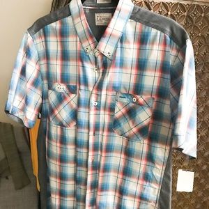 Men’s 7 Diamond Plaid Button-up